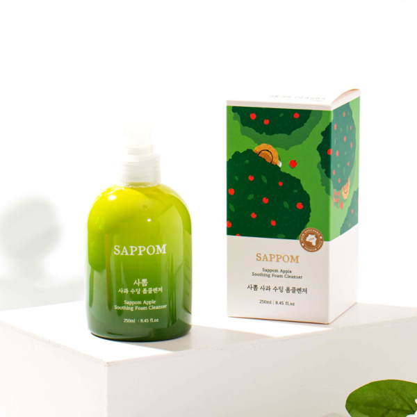 Sappom Apple Soothing Foam Cleanser 250ml