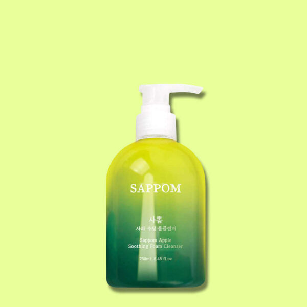 Sappom Apple Soothing Foam Cleanser 250ml - Gambar 2