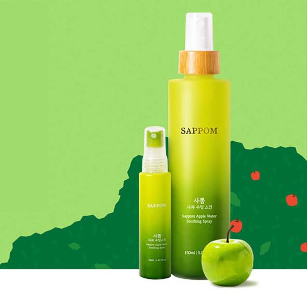 Sappom Apple Water Soothing Spray 30ml - Gambar 2