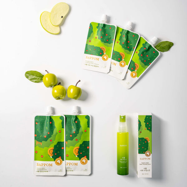 Sappom Apple Water Soothing Spray 30ml - Gambar 3